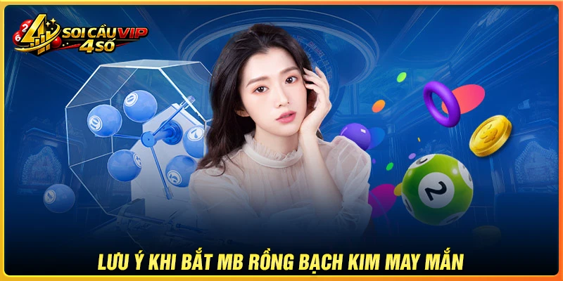 Lưu ý cần nắm khi tham gia bắt số MB Rồng Bạch Kim
